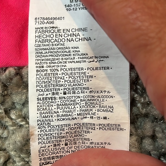 Girls NIKE SB Layered Look Long Sleeve Tee (M) - Picture 6 of 7